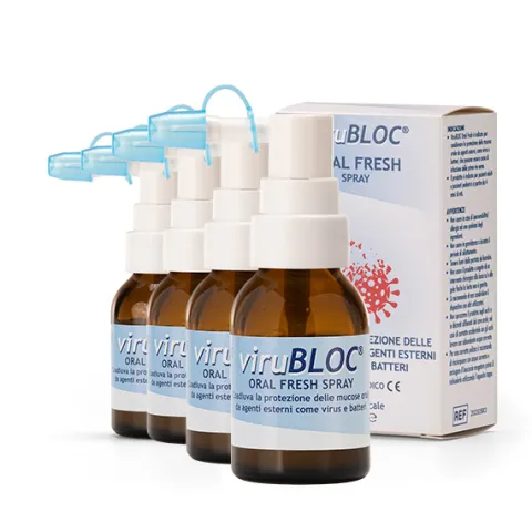 ViruBLOC Oral Fresh Spray 4 confezioni